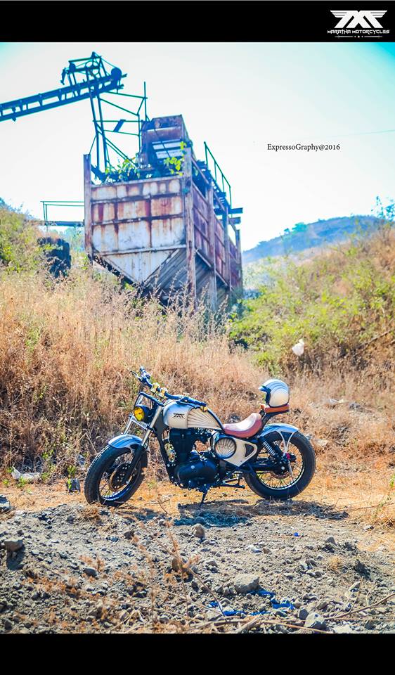 royal enfield thunderbird x modified