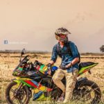 Yamaha R15 modified green colour