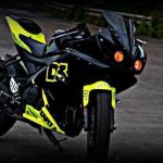 Modified Black green yamaha R15