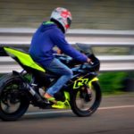 fluorescent green sticker Yamaha R15 V2