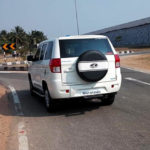 Mahindra TUV300+ plus body colour bumper