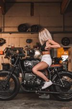 Petra Löscher and Custom BMW R75/5 - ModifiedX