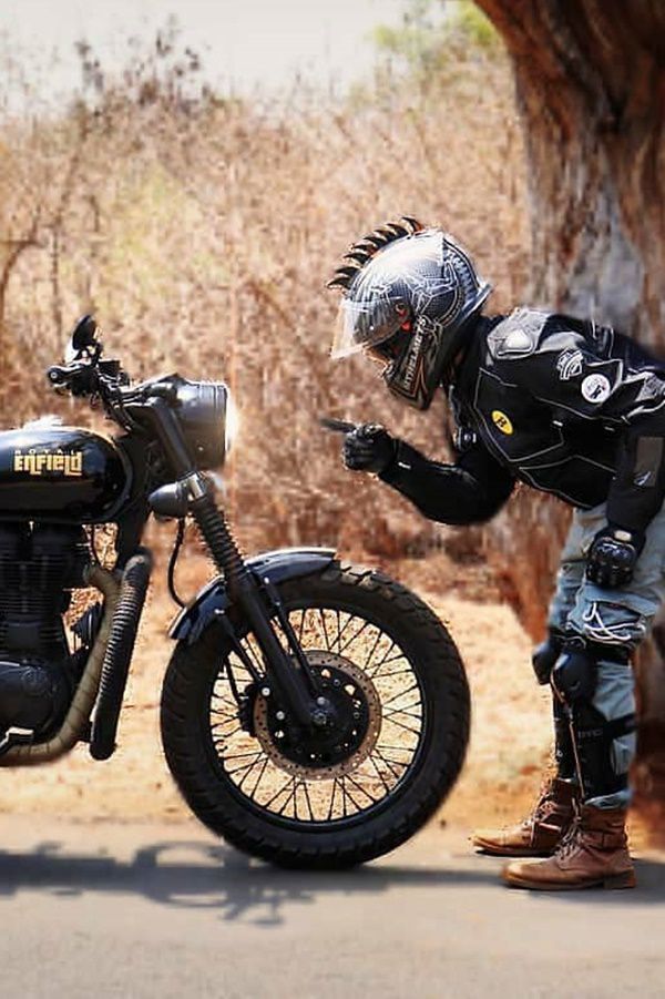 man and his classic bullet