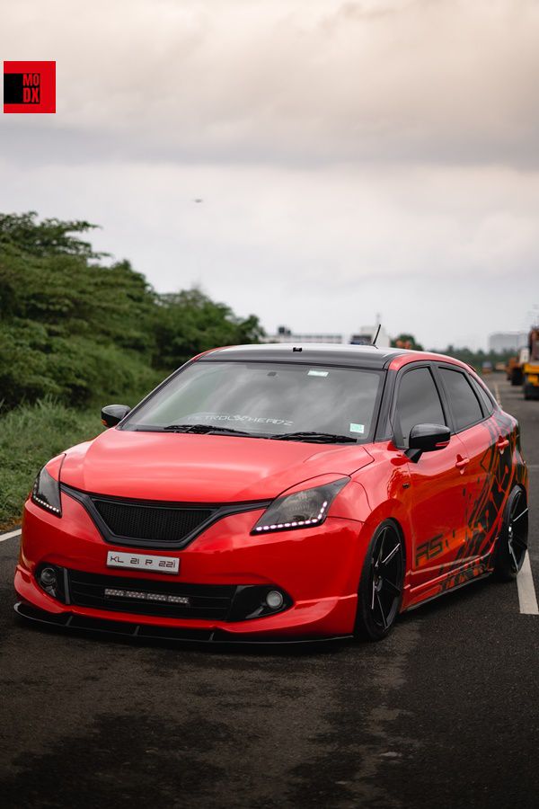 Baleno modification front