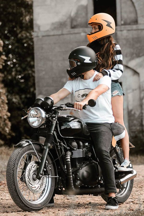 couple motorcycles