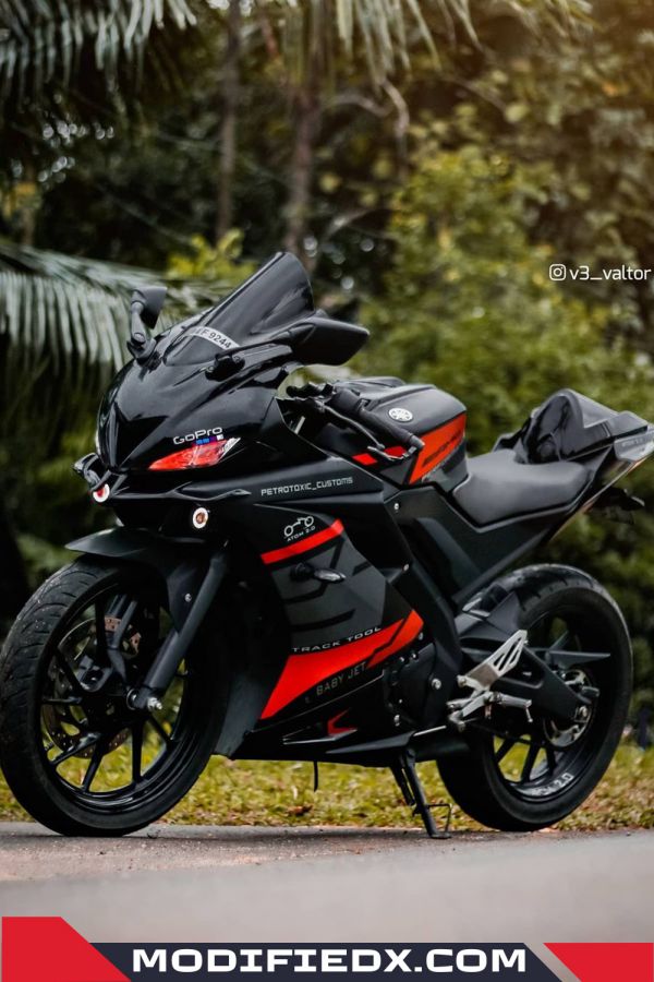 Modified Black Red Yamaha R15 V3 ModifiedX Modified Black Red Yamaha R15 V3 ModifiedX